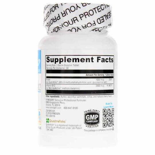 5-MTHF Plus B12 Cherry Flavor, XYM